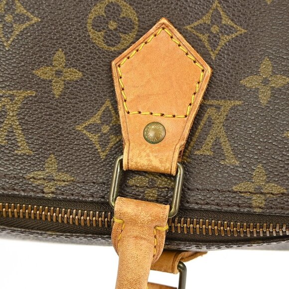 LOUIS VUITTON MONOGRAM SPEEDY 40 DUFFLE HANDBAG M41522 VI884 NQ02260 BN02 - Picture 3 of 10